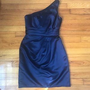 David’s Bridal Navy Dress